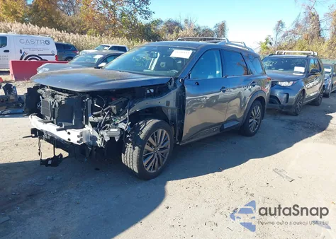 2022 Nissan Pathfinder Sl 4Wd z USA, uszkodzony, nr VIN 5N1DR3CD4NC227491